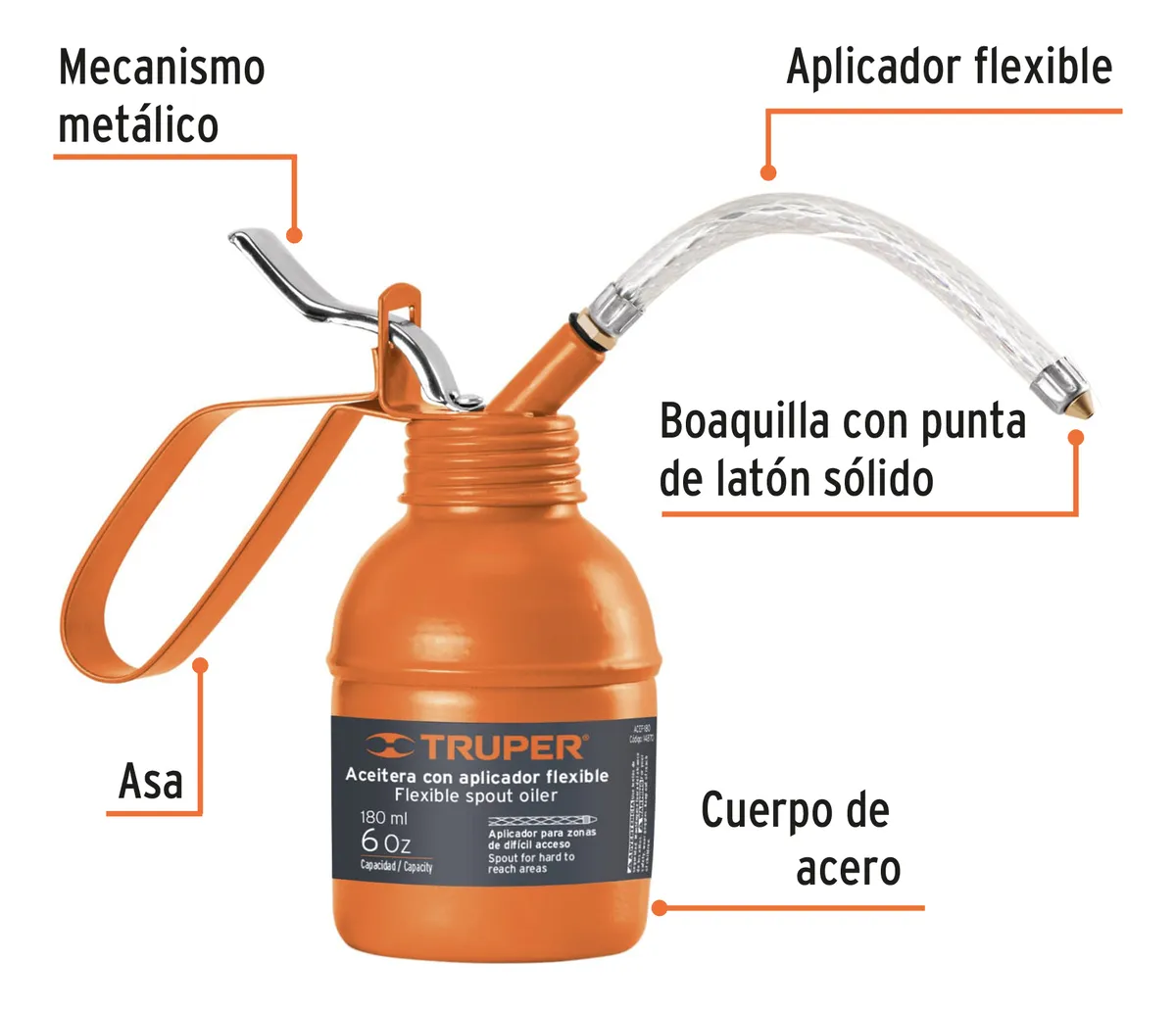 ABRAZADERA 1 ALA 1/2