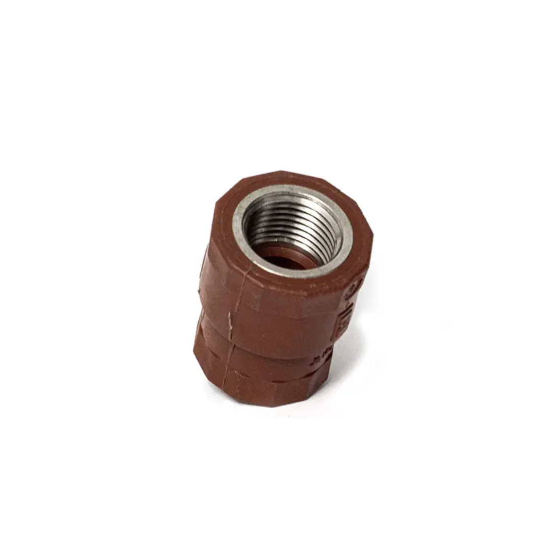 UNION C/INSERTO METALICO