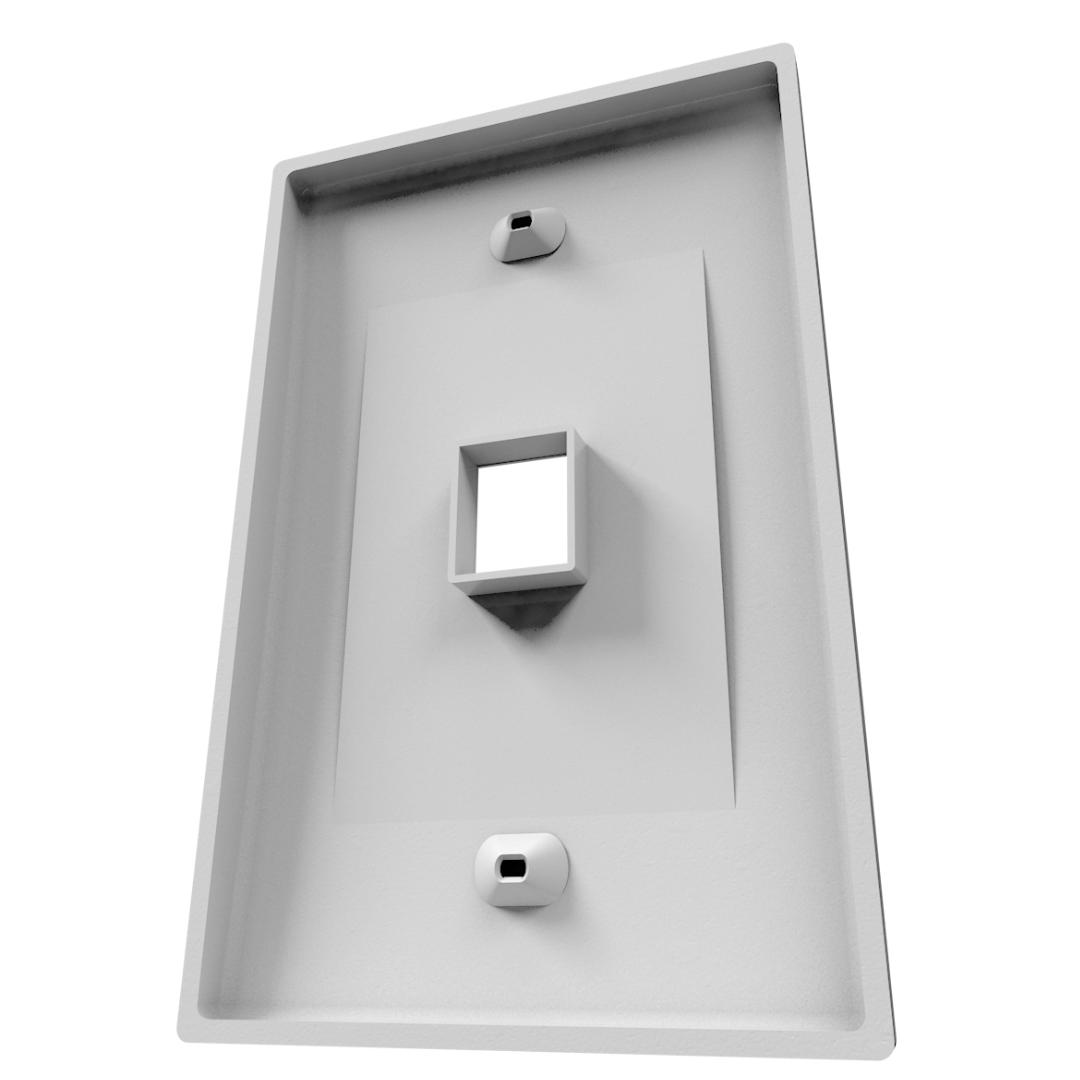 PLACA FRONTAL 1 PUERTO ANCLA