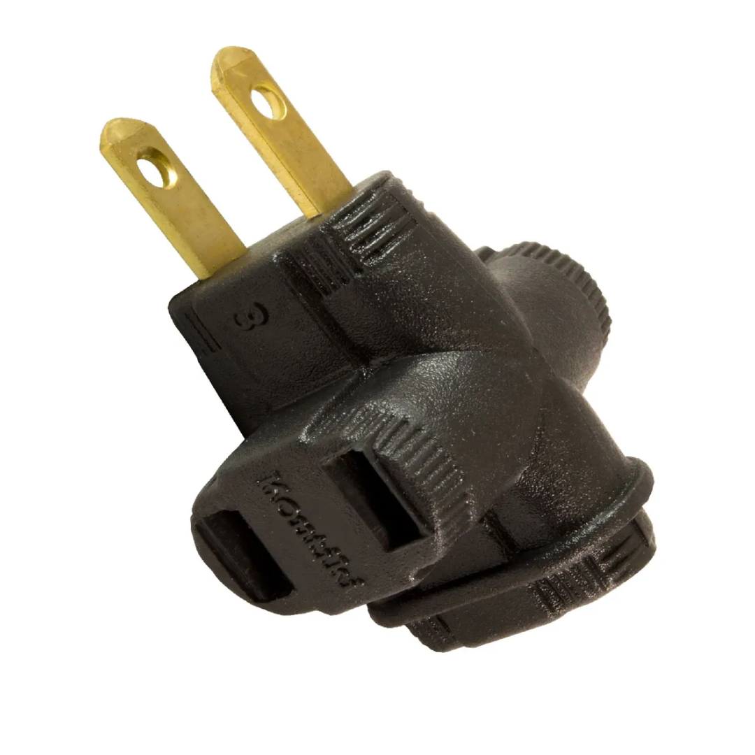 TEE ELECTRICA NEGRA INYECTADA