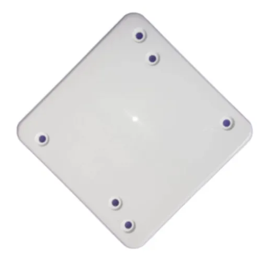 TAPA CIEGA PVC BLANCA