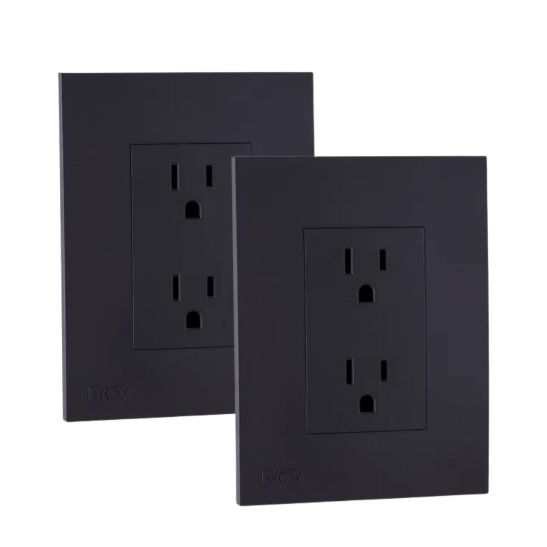 TOMA DOBLE NEGRO STAR