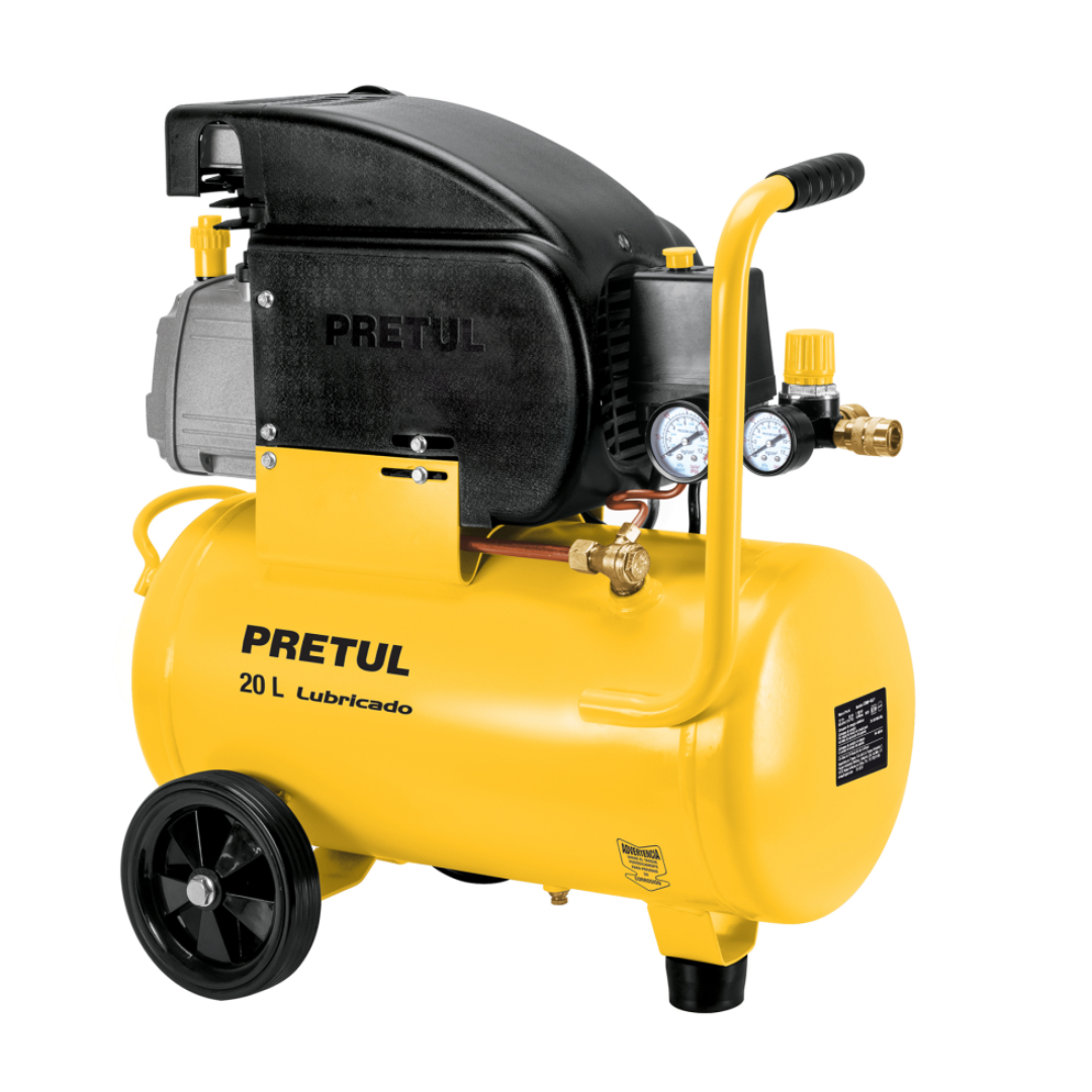 COMPRESOR LUBRICADO 20L 2-1/2HP HORIZONTAL 127V