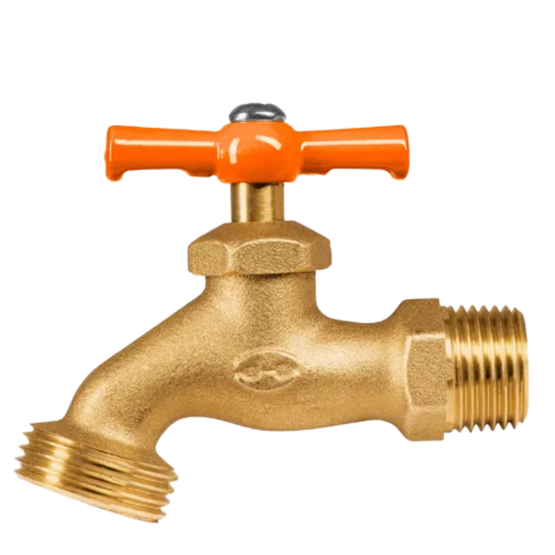 LLAVE TERMINAL JARDIN 1/2 MANIJA NARANJA