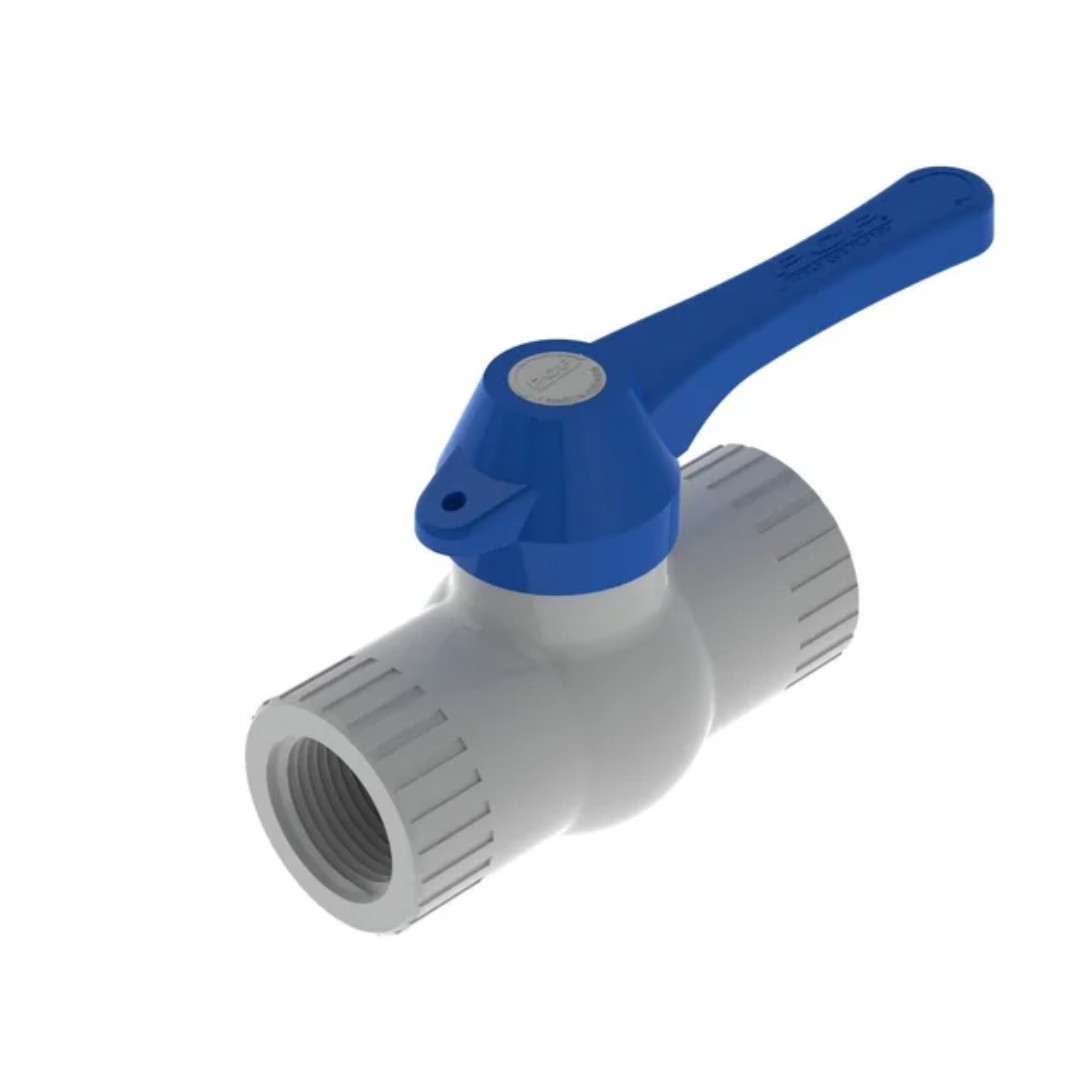 VALVULA PASO 1/2 PESADA MANIJA AZUL