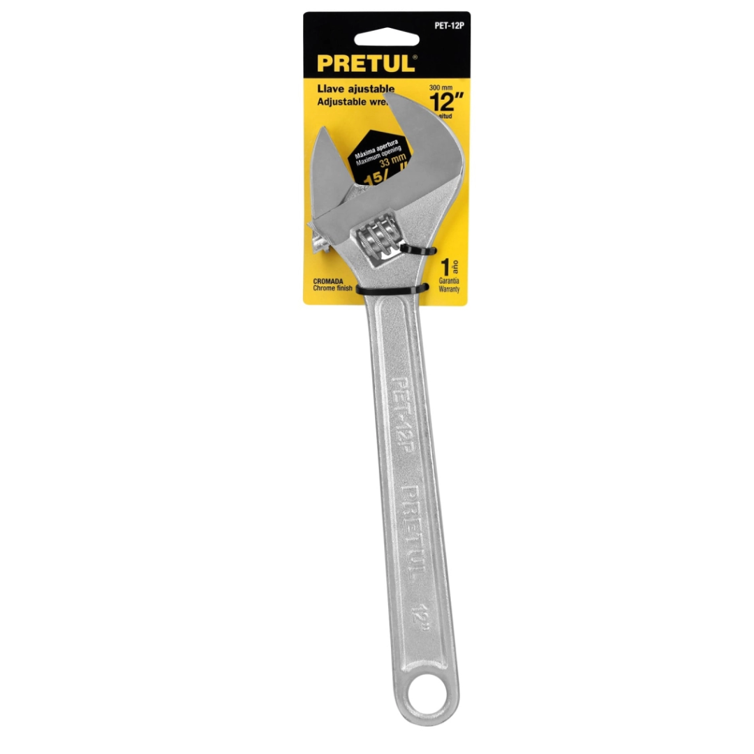 LLAVE EXPANSIVA 12" CROMADA